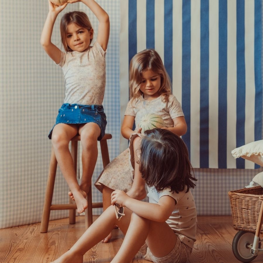 The Printed Short Sleeve Tee - Chloe