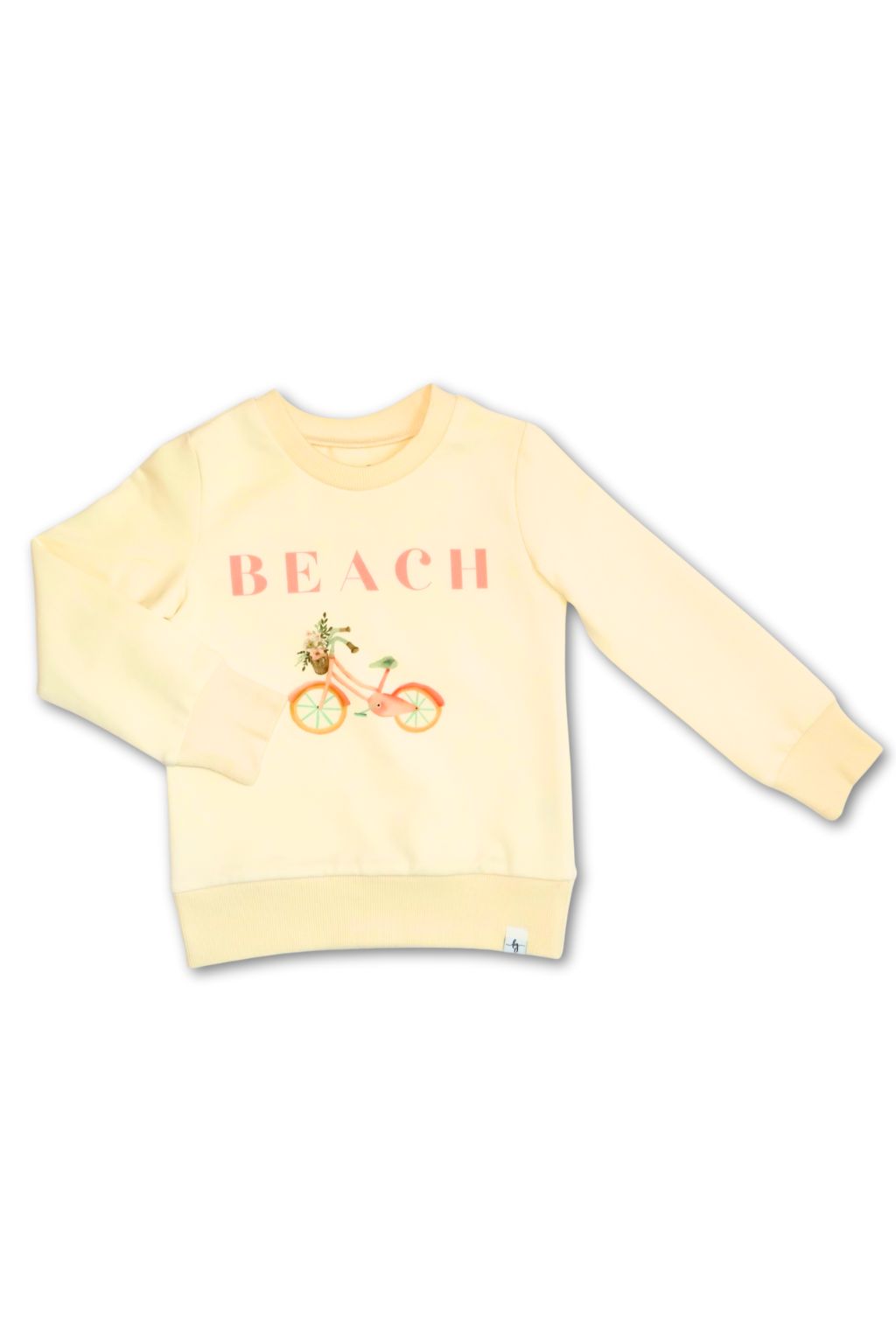 Girl's Sweatshirt ~ Beach Bike