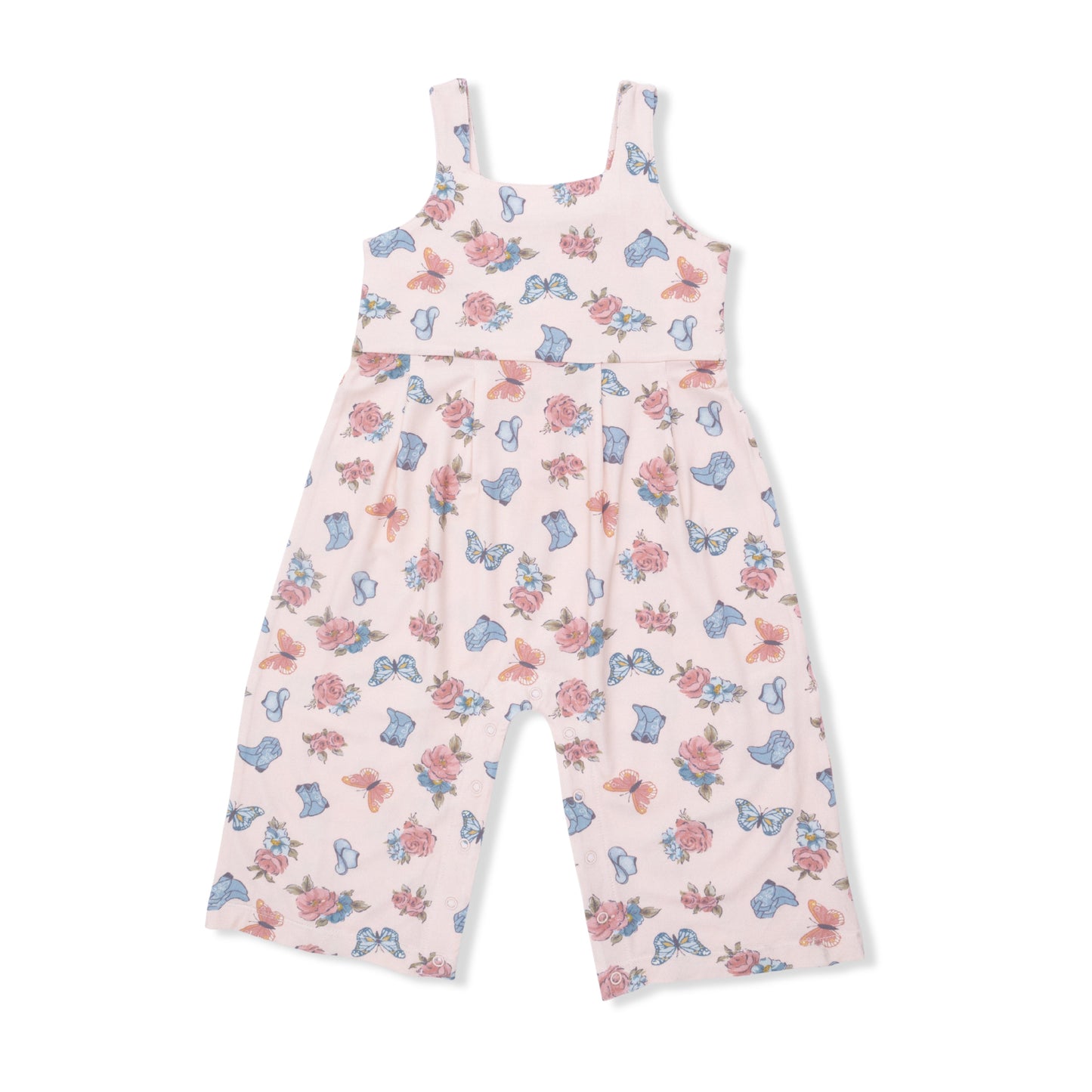 Country Girl Boots - Wide Leg Jumpsuit