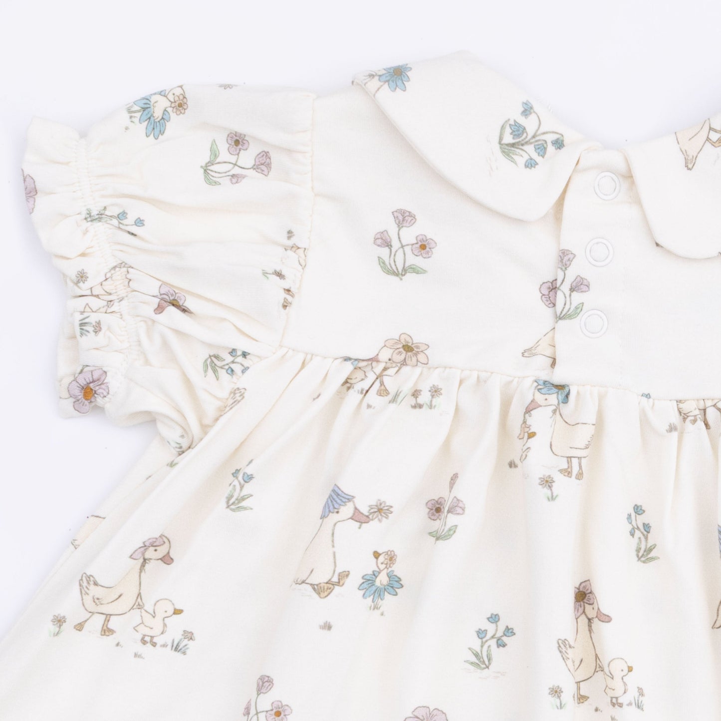 Flower Ducklings - Smocked Dress Set