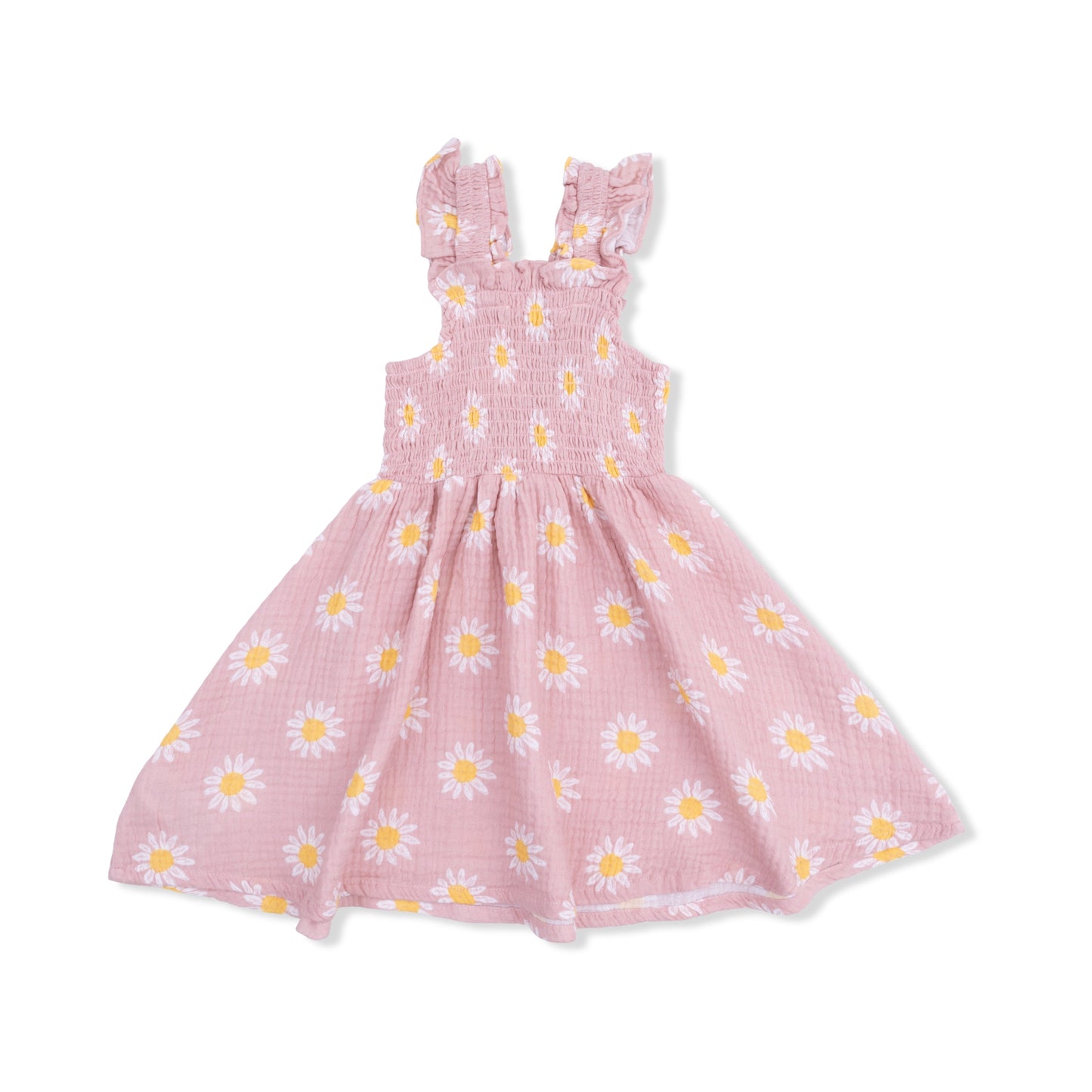 Caitlynâ€™s Daisy - Smocked Sundress with Bloomer