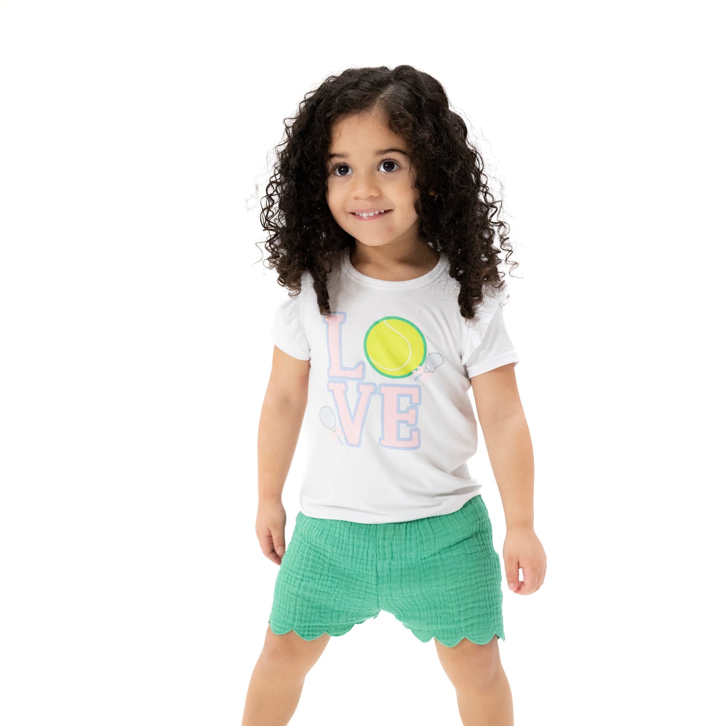 Pretty Tennis - Ruffle Tee