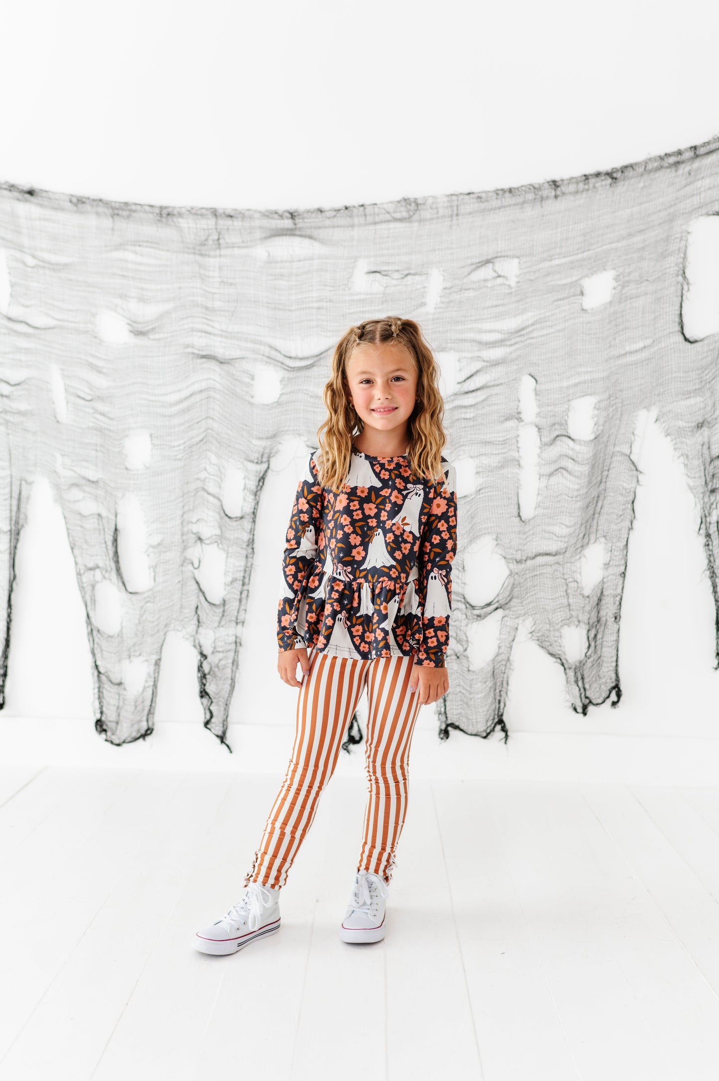 Rust Striped | (SLIM) LEGGING