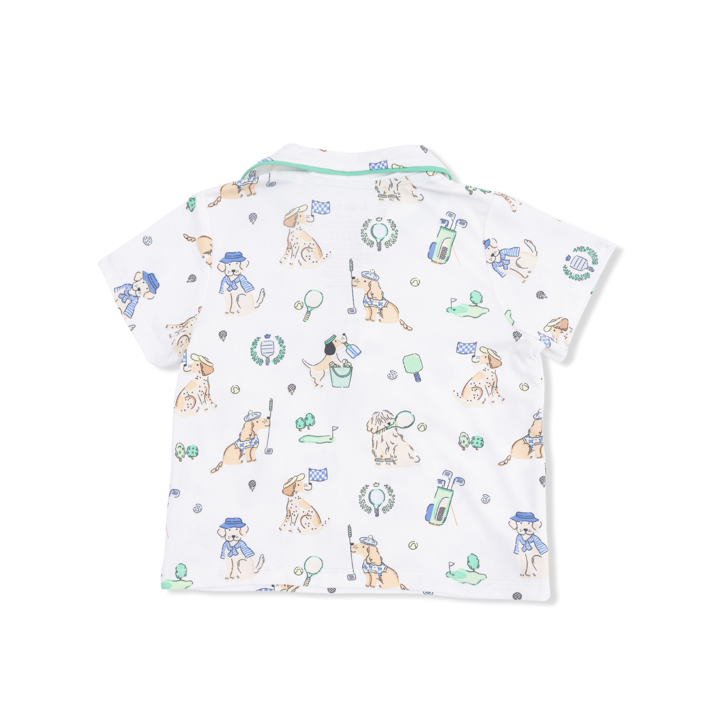 Country Club Dogs Neutral - Polo with Casual Short