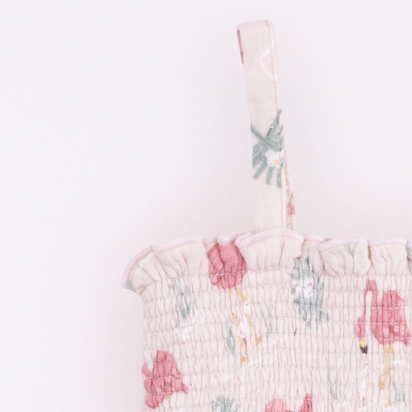 Flamingos - Smocked Top & Smocked Waist Pants