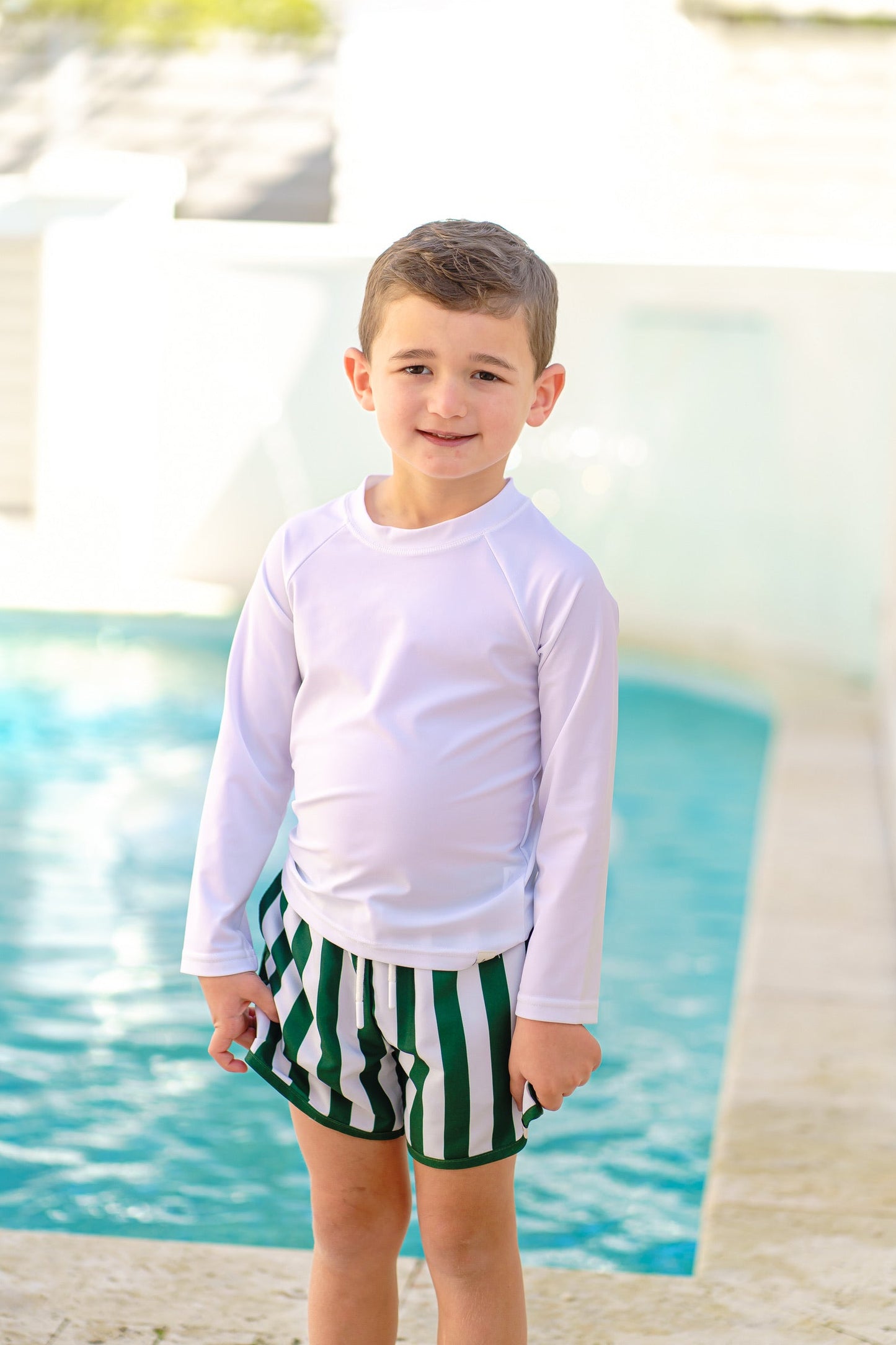 White Unisex Rashguard