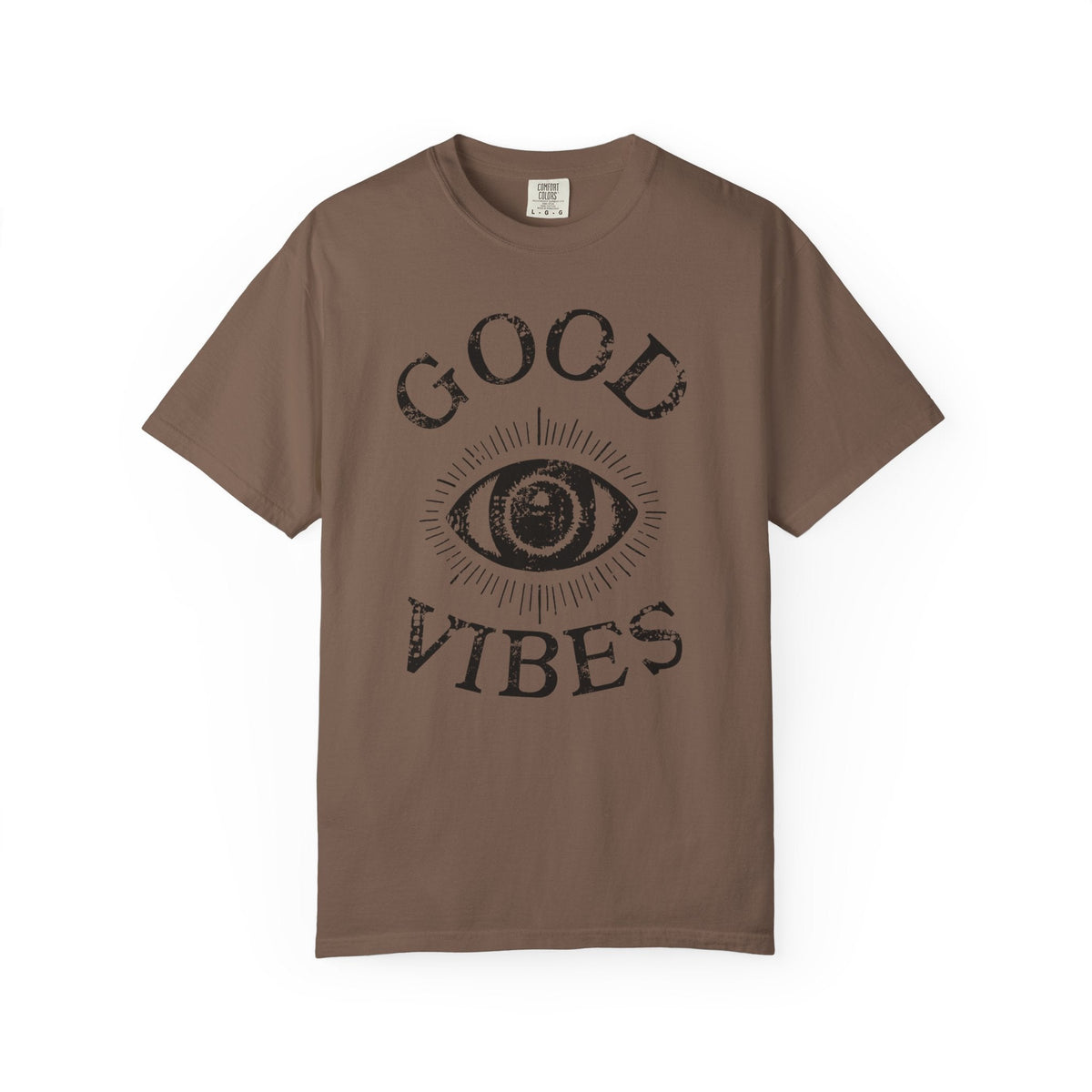 Good Vibes Eye T-Shirt: Vintage Mystic Graphic Tee