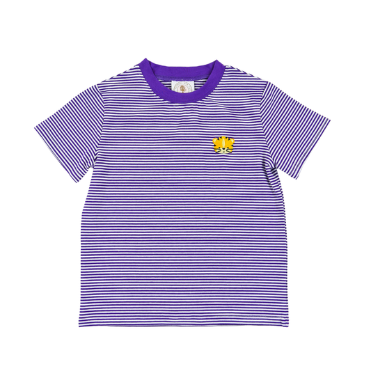 Fan Zone Crew Tee- Purple
