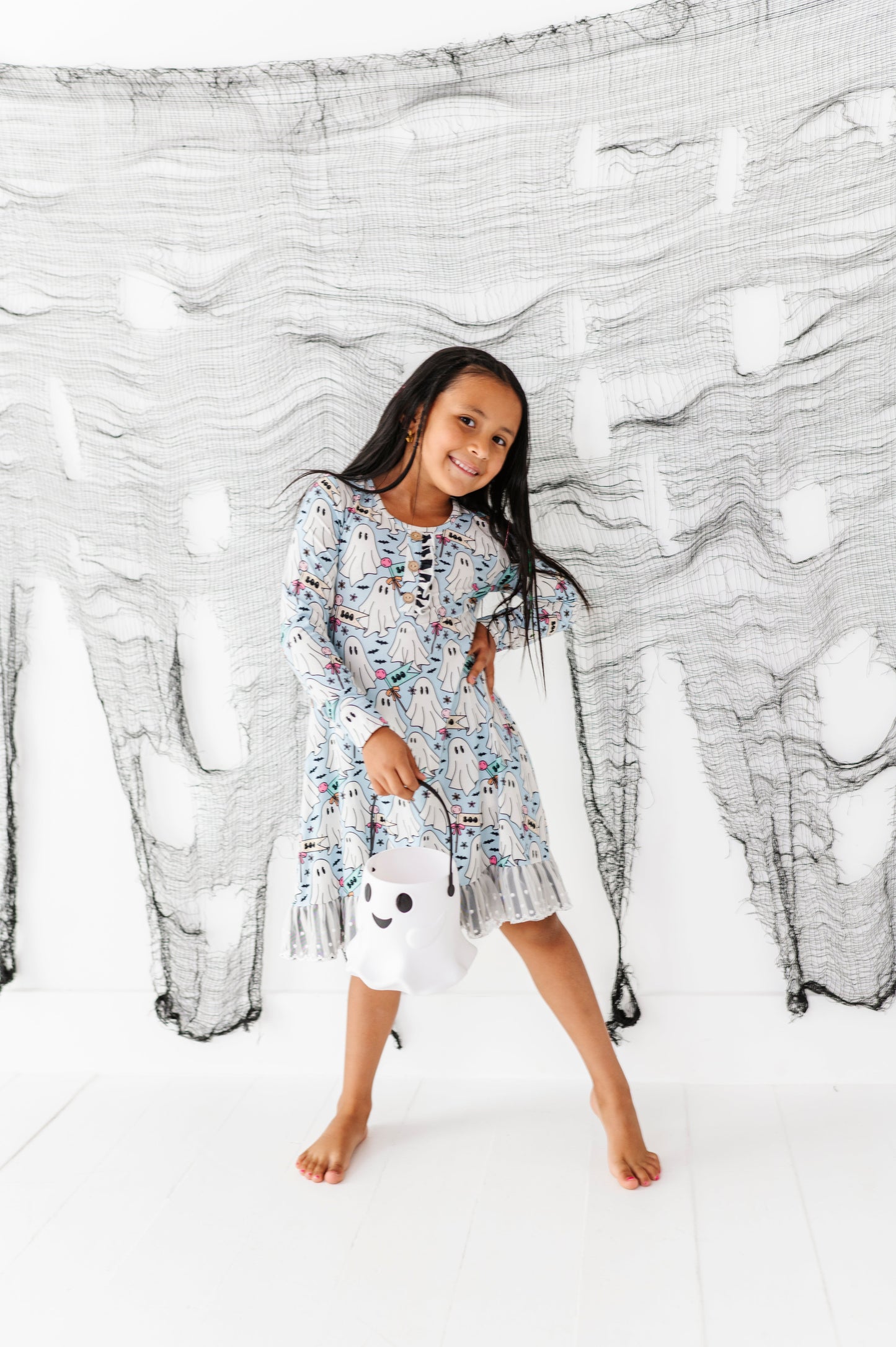 Preppy Ghost | BAMBOO NIGHTGOWN (with shorts!)