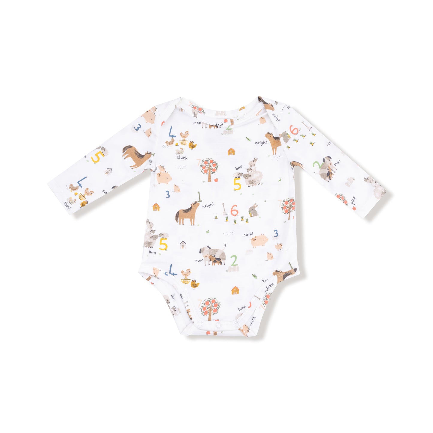 Farm Sounds - Lap Shoulder Bodysuit