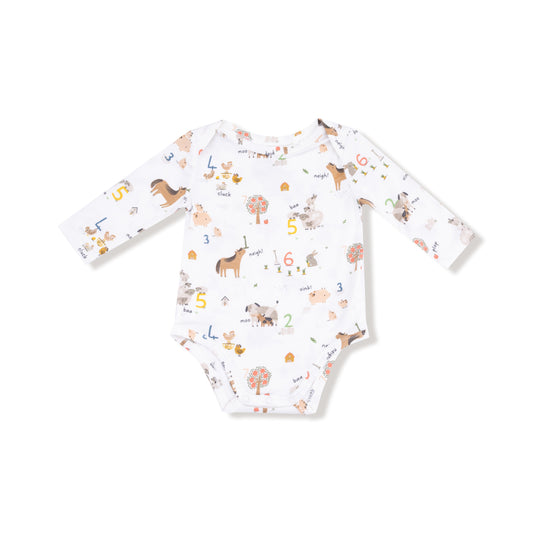 Farm Sounds - Lap Shoulder Bodysuit