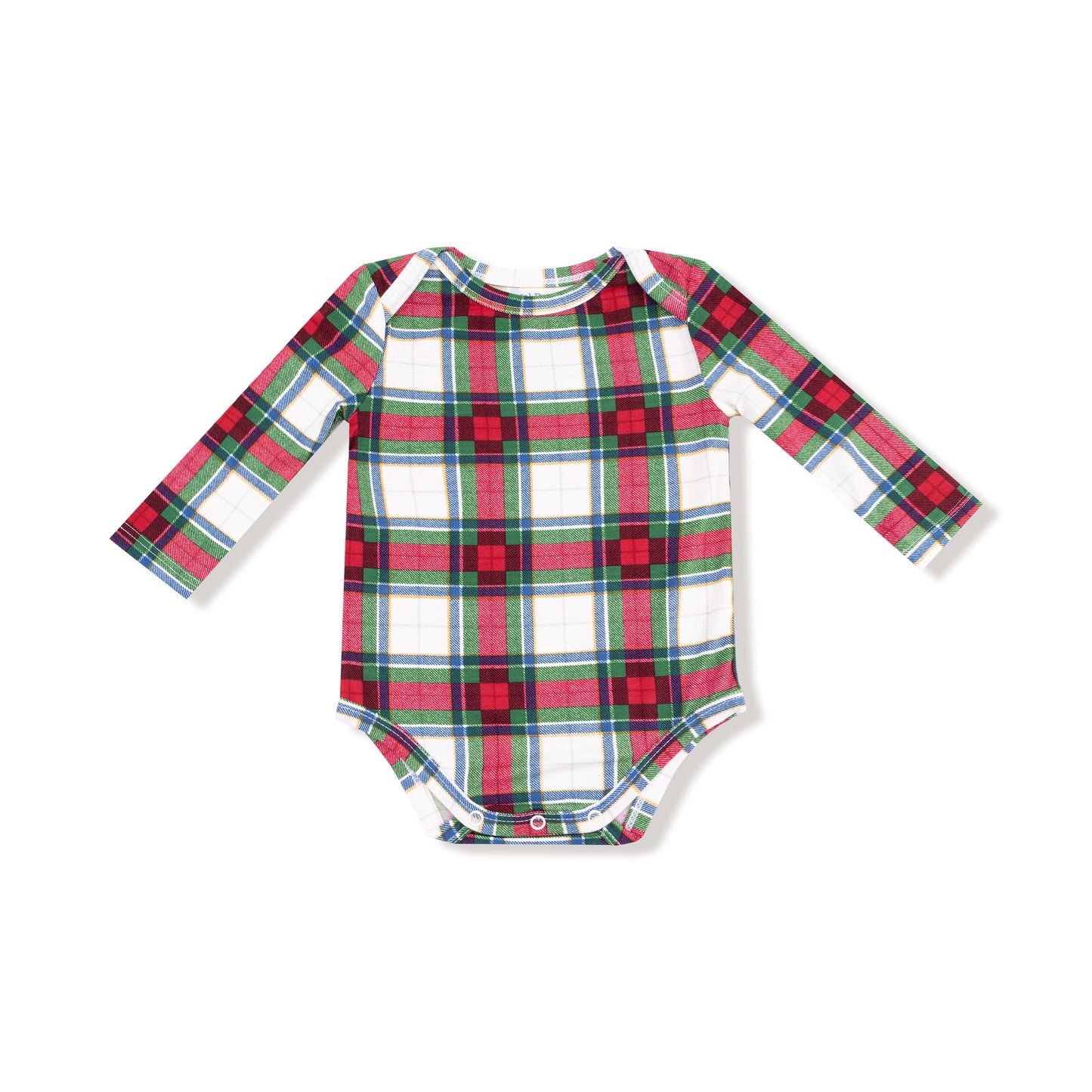 Holiday Plaid - Lap Shoulder Bodysuit