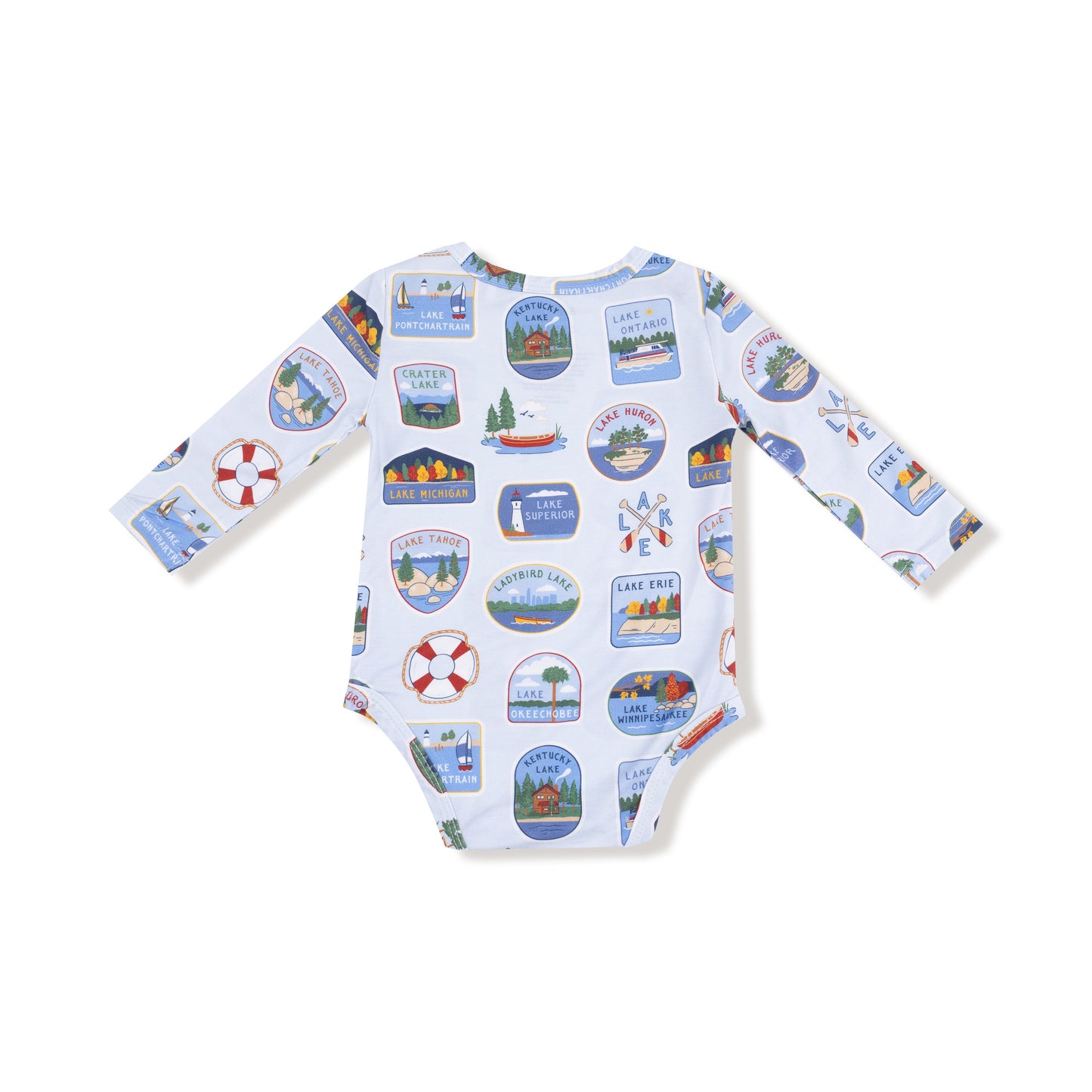 Lake Stickers - Lap Shoulder Bodysuit