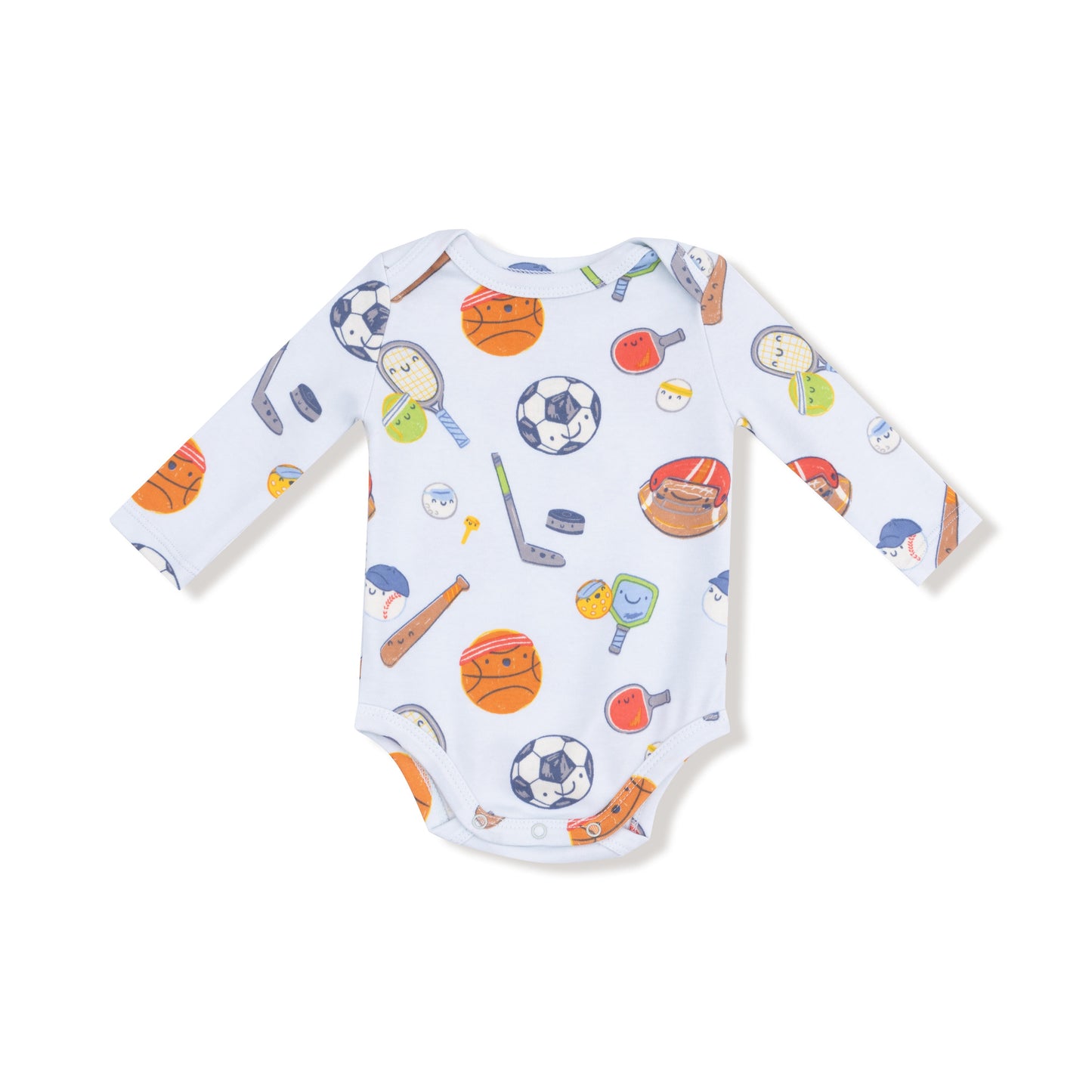 Sports Ball Friends - Lap Shoulder Bodysuit