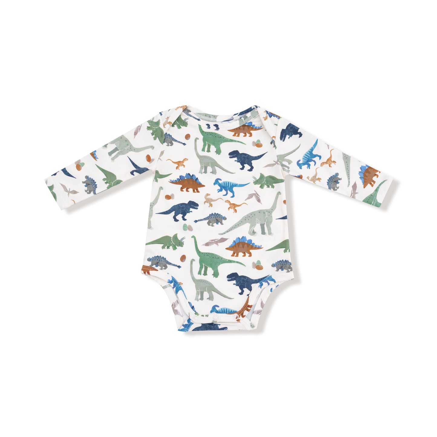 Washy Dinos - Lap Shoulder Bodysuit