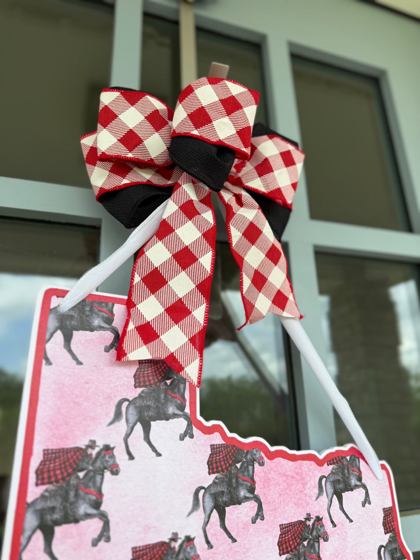 Horse Patterned Door Hanger