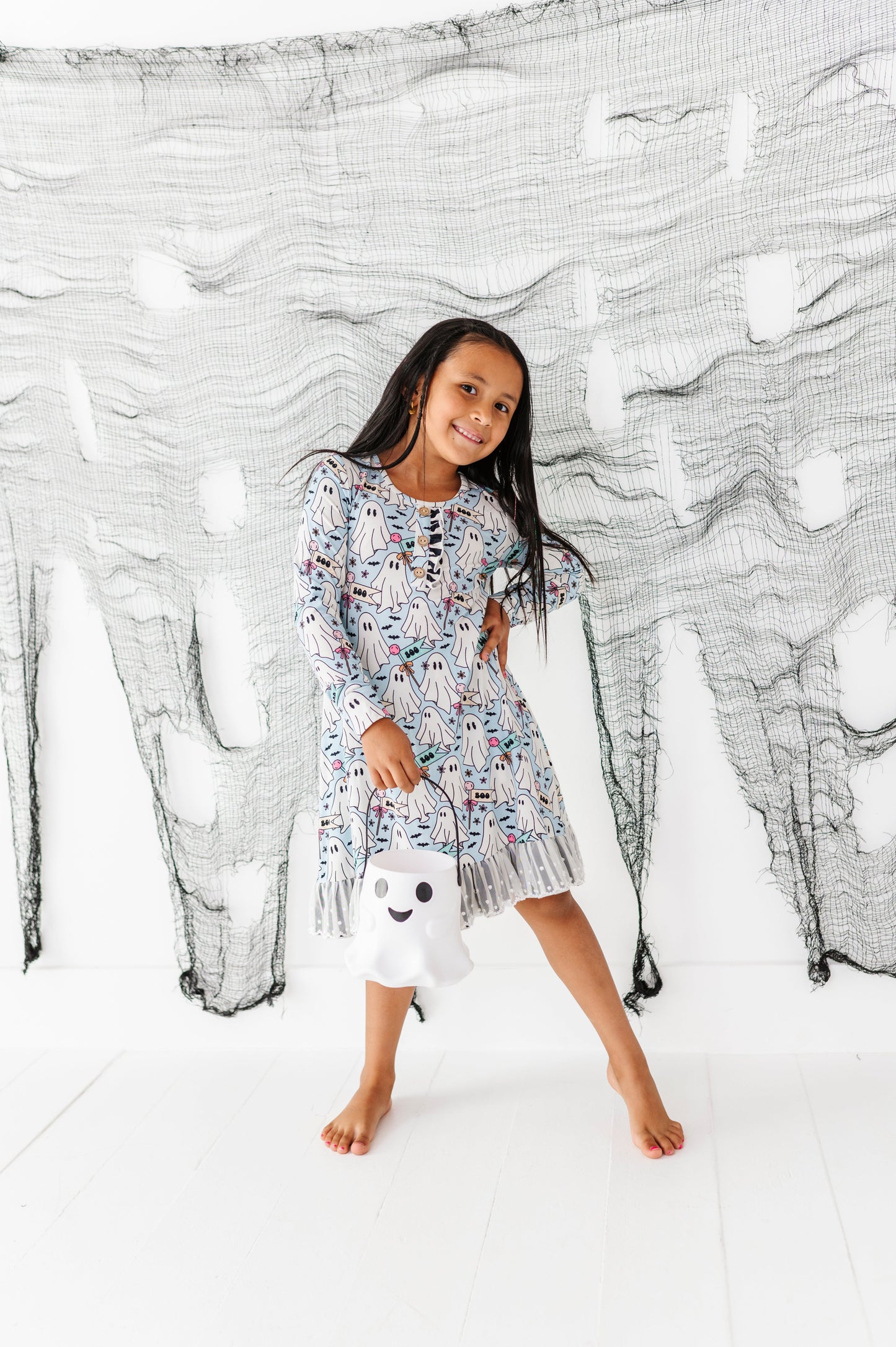 Preppy Ghost | BAMBOO NIGHTGOWN (with shorts!)