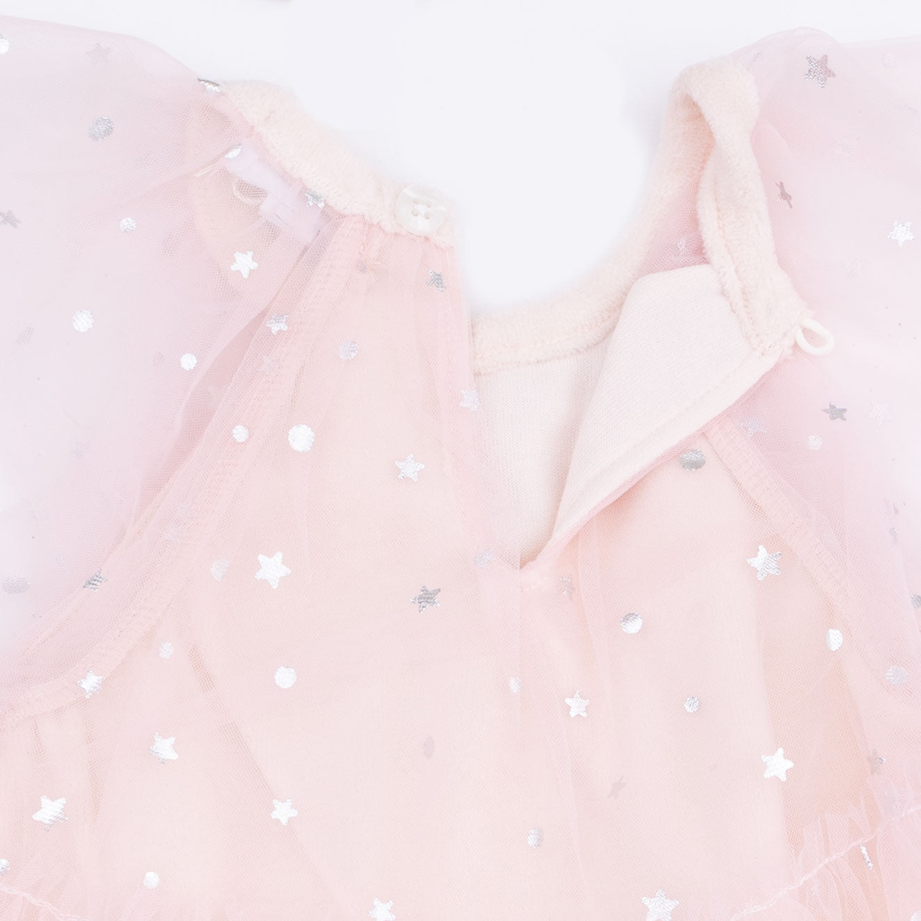 Velour Soft Pink - Tulle Dress