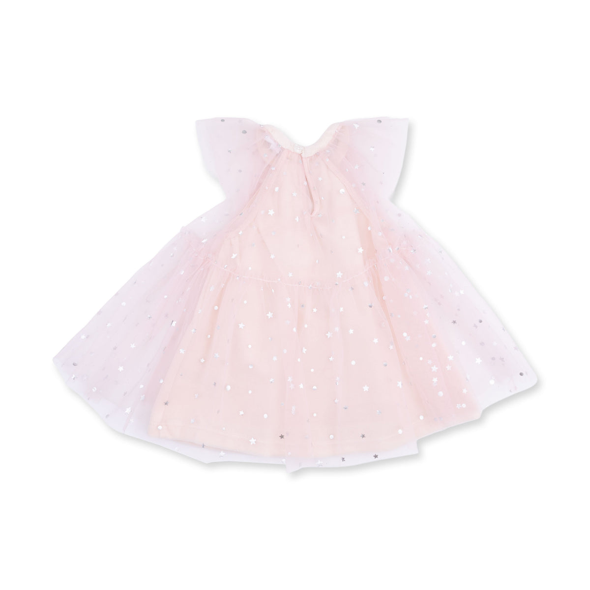 Soft Pink - Velour - Tulle Dress
