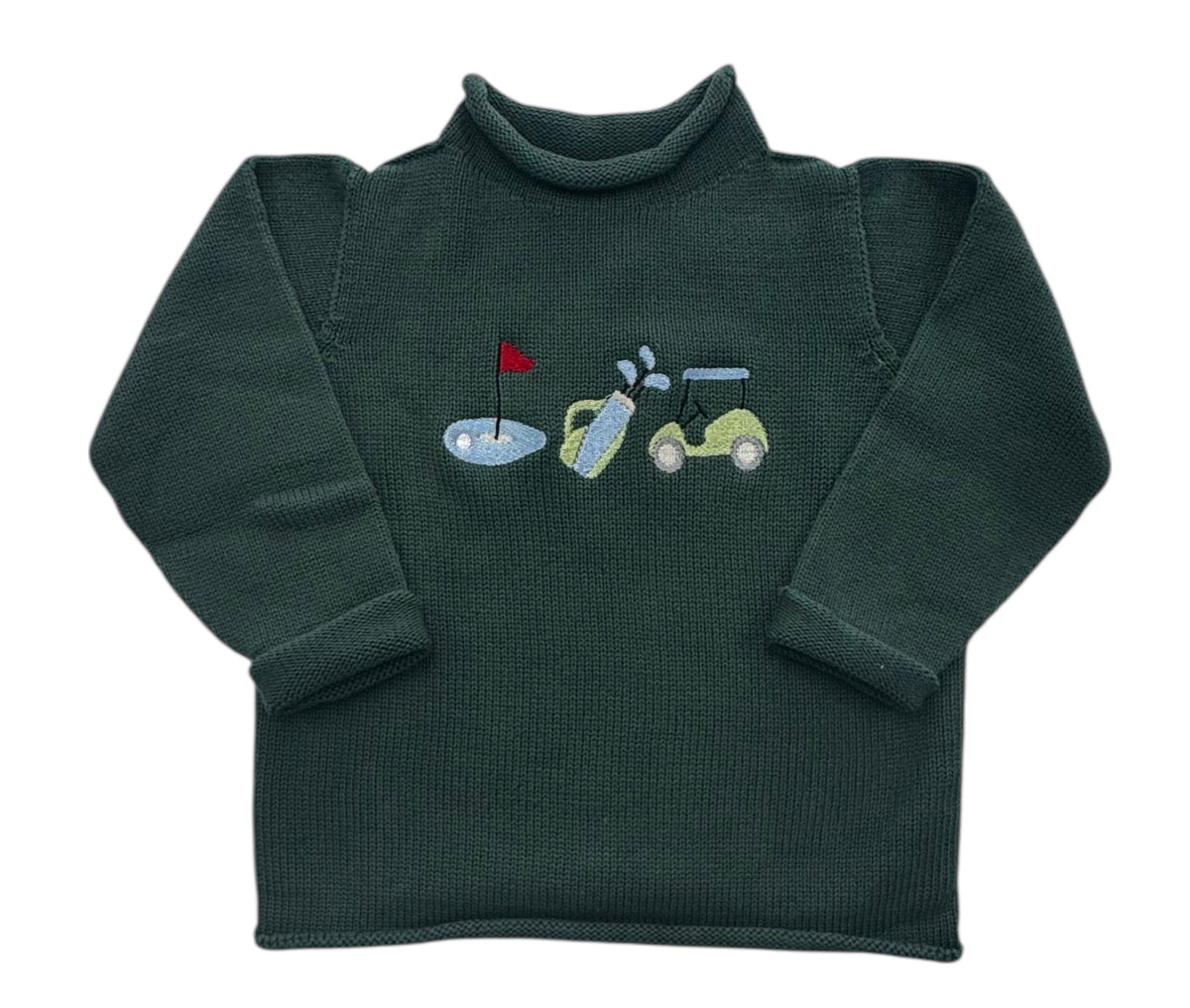 Jersey Rollneck Sweater