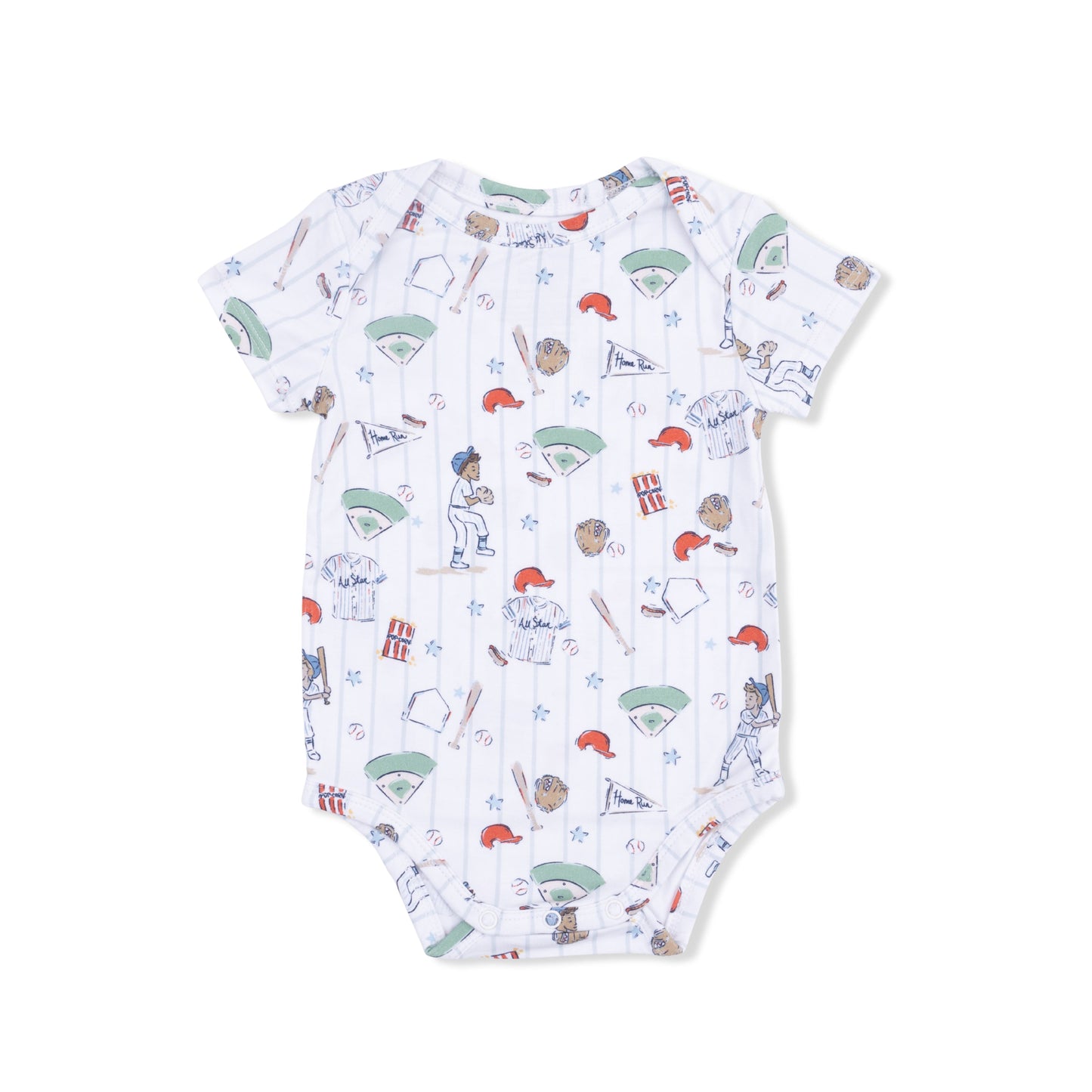 Home Run Baseball - Short Sleeve Bodysuit