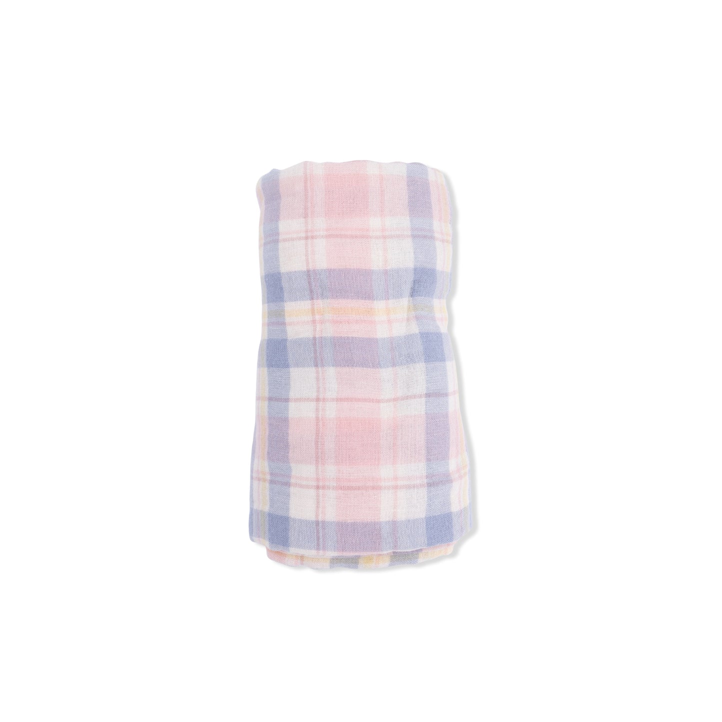 Dusty Plaid - Swaddle Blanket