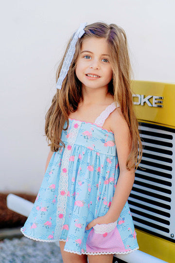 Pink Paradise Tunic Set