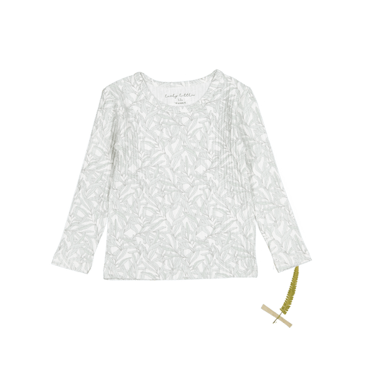 The Printed Long Sleeve Tee - Willa
