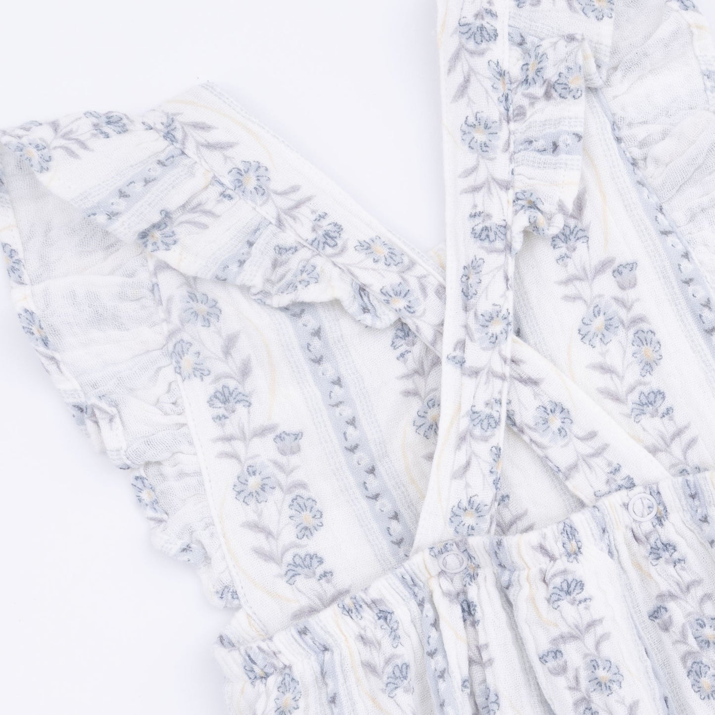 Kimberly Floral Stripe - Sunsuit