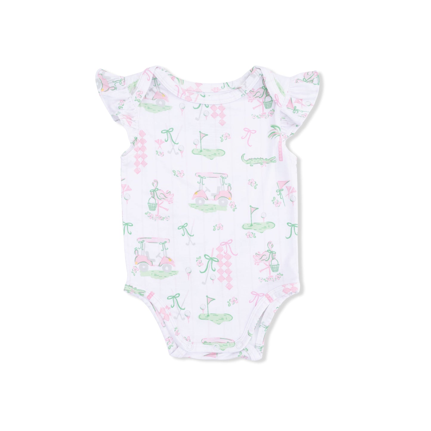 Pretty Golf - Ruffle Sleeve Bodysuit