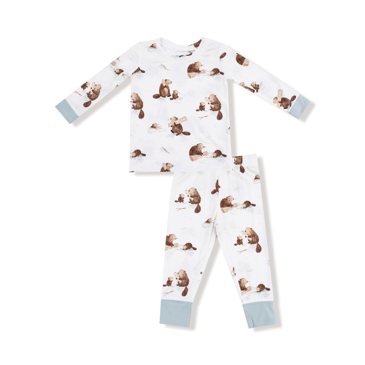 Baby Beavers - Long Sleeve Loungewear Set