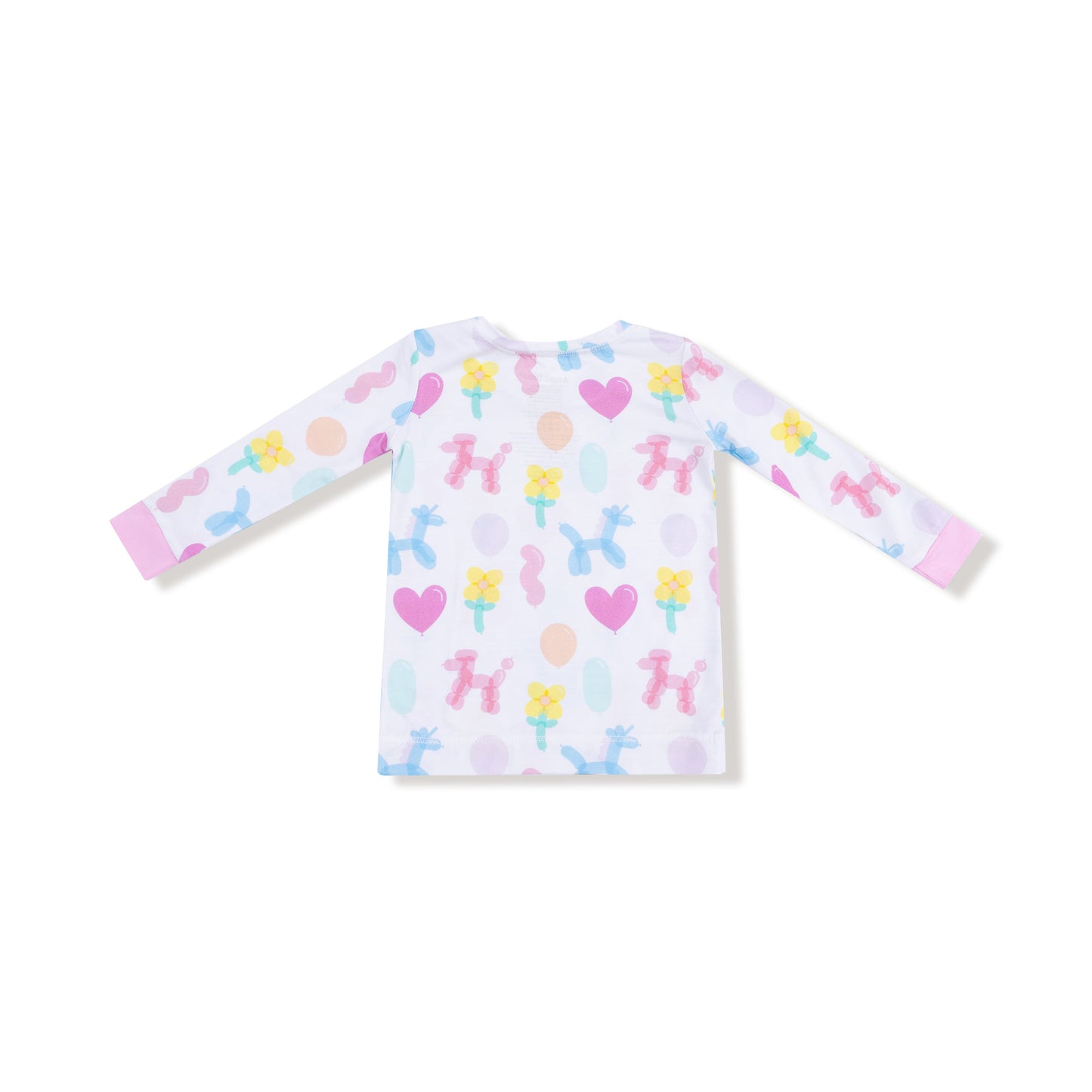 Balloon Animals Pink - Long Sleeve Loungewear Set