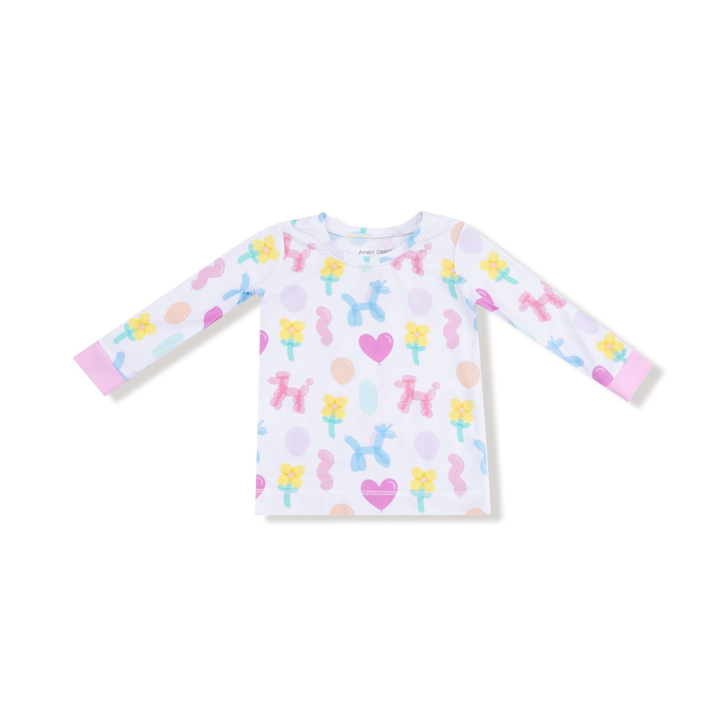 Balloon Animals Pink - Long Sleeve Loungewear Set