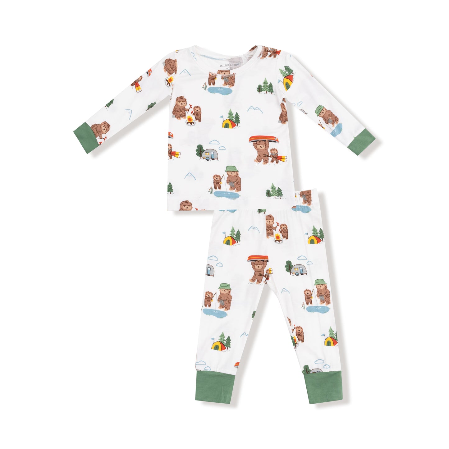 Bigfoot Camping - Long Sleeve Loungewear Set