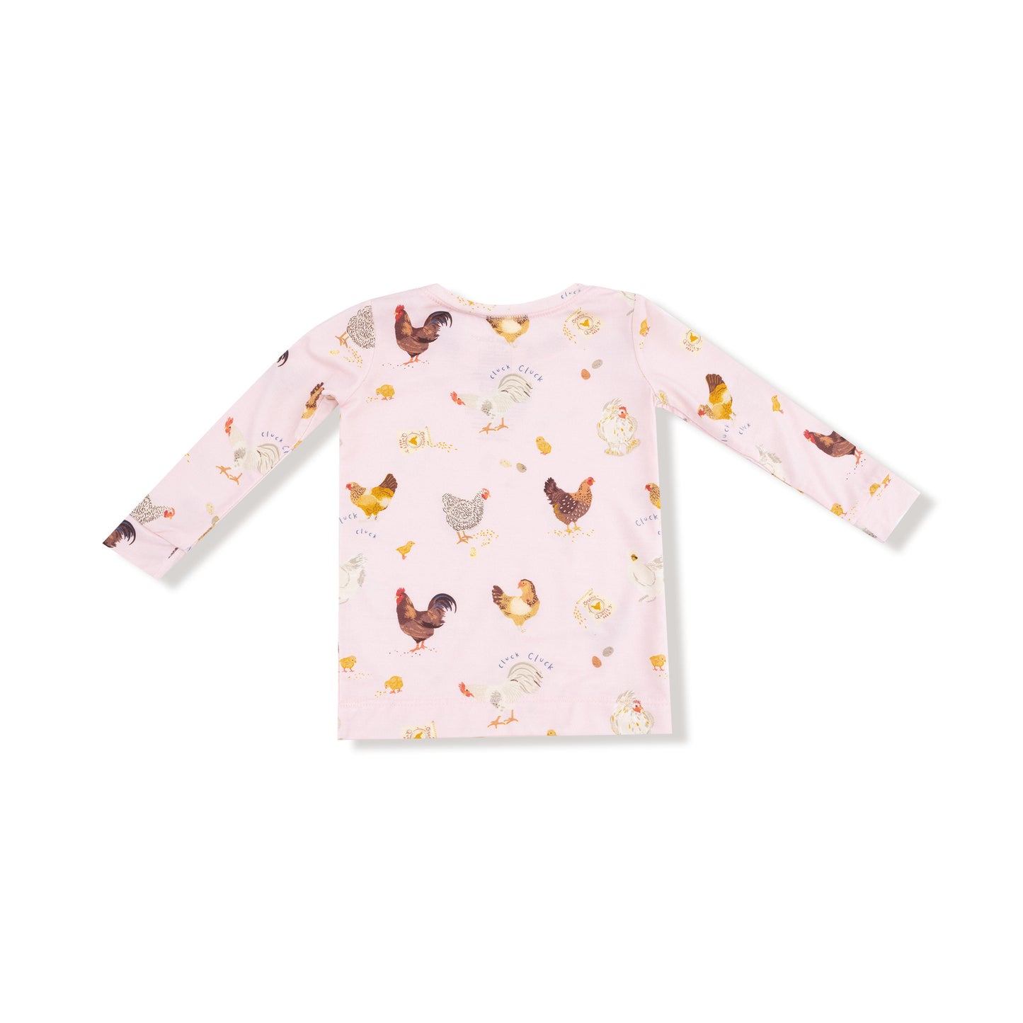 Collector Chickens - Pink - Long Sleeve Loungewear Set
