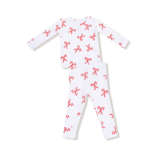 Candy Canes - Long Sleeve Loungewear Set