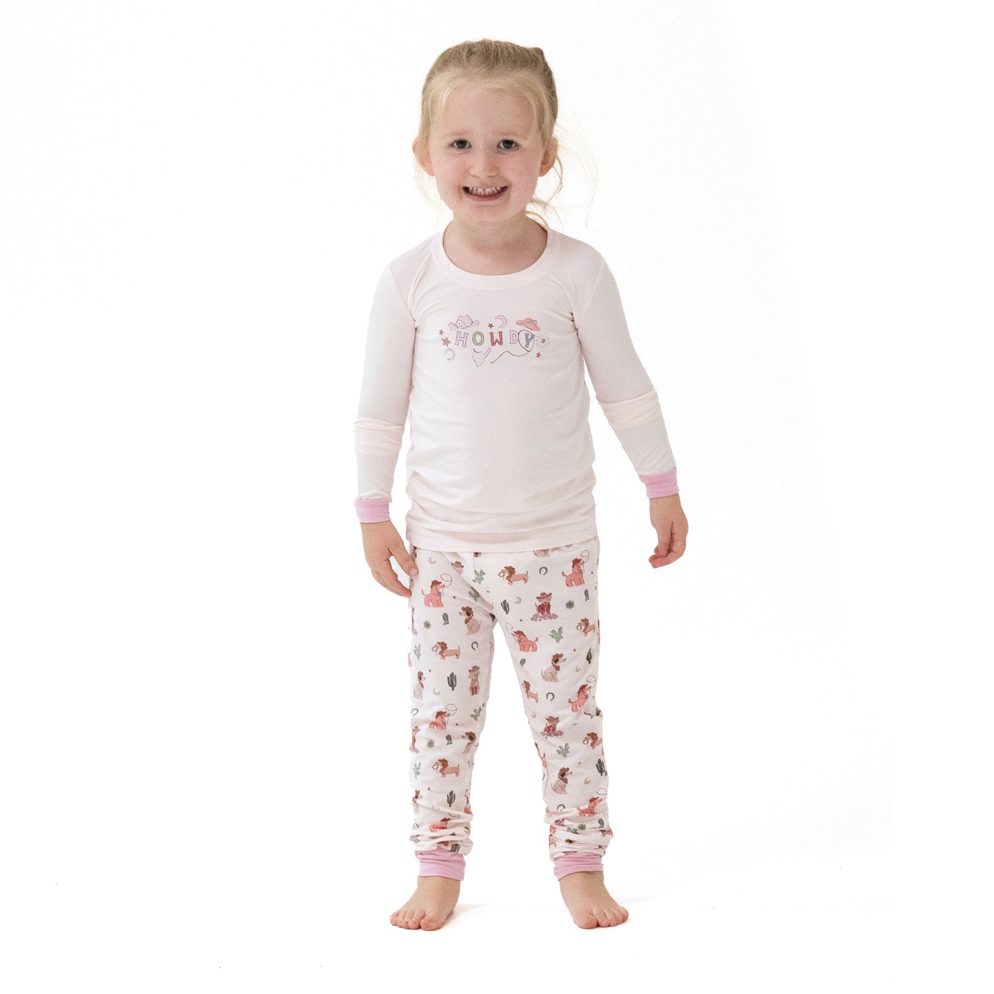 Cowgirl Dogs - Long Sleeve Loungewear Set