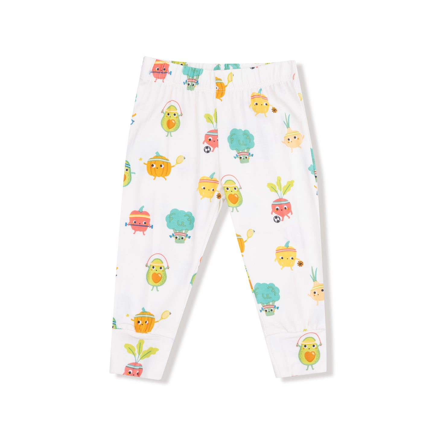 Crunch Munch Veggie Sports - Long Sleeve Loungewear Set