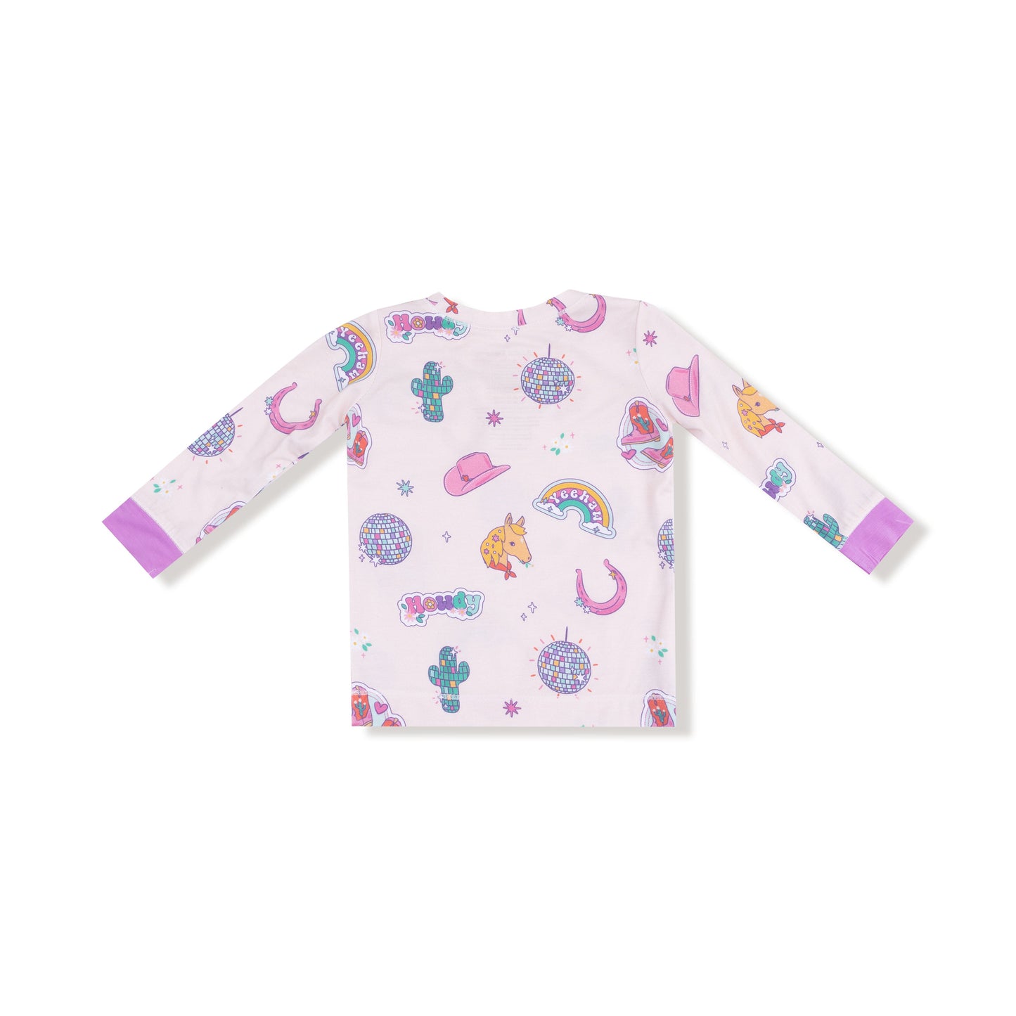 Disco Cowgirl - Long Sleeve Loungewear Set