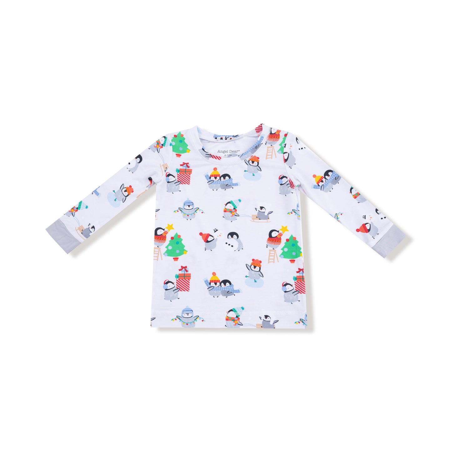 Holiday Penguins - Long Sleeve Loungewear Set