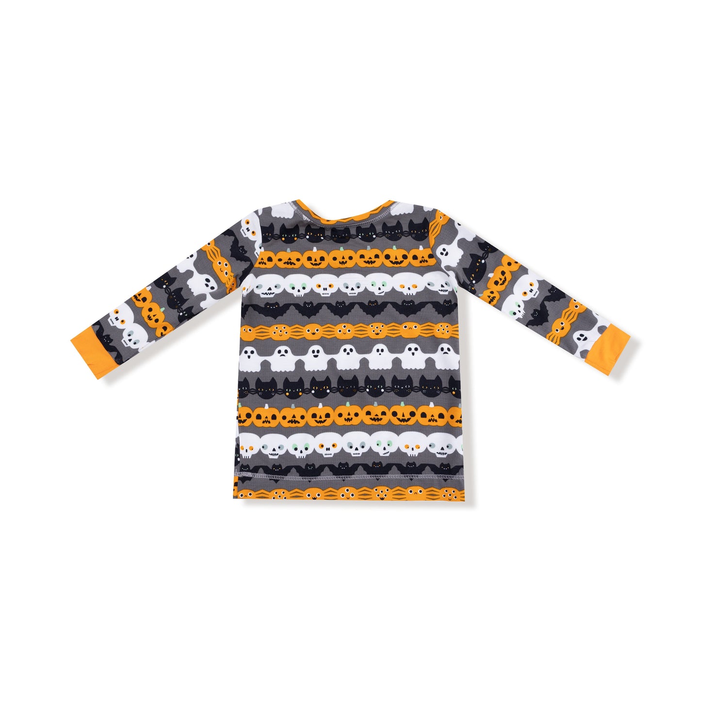 Halloween Paper Garland - Glow in the Dark - Long Sleeve Loungewear Set