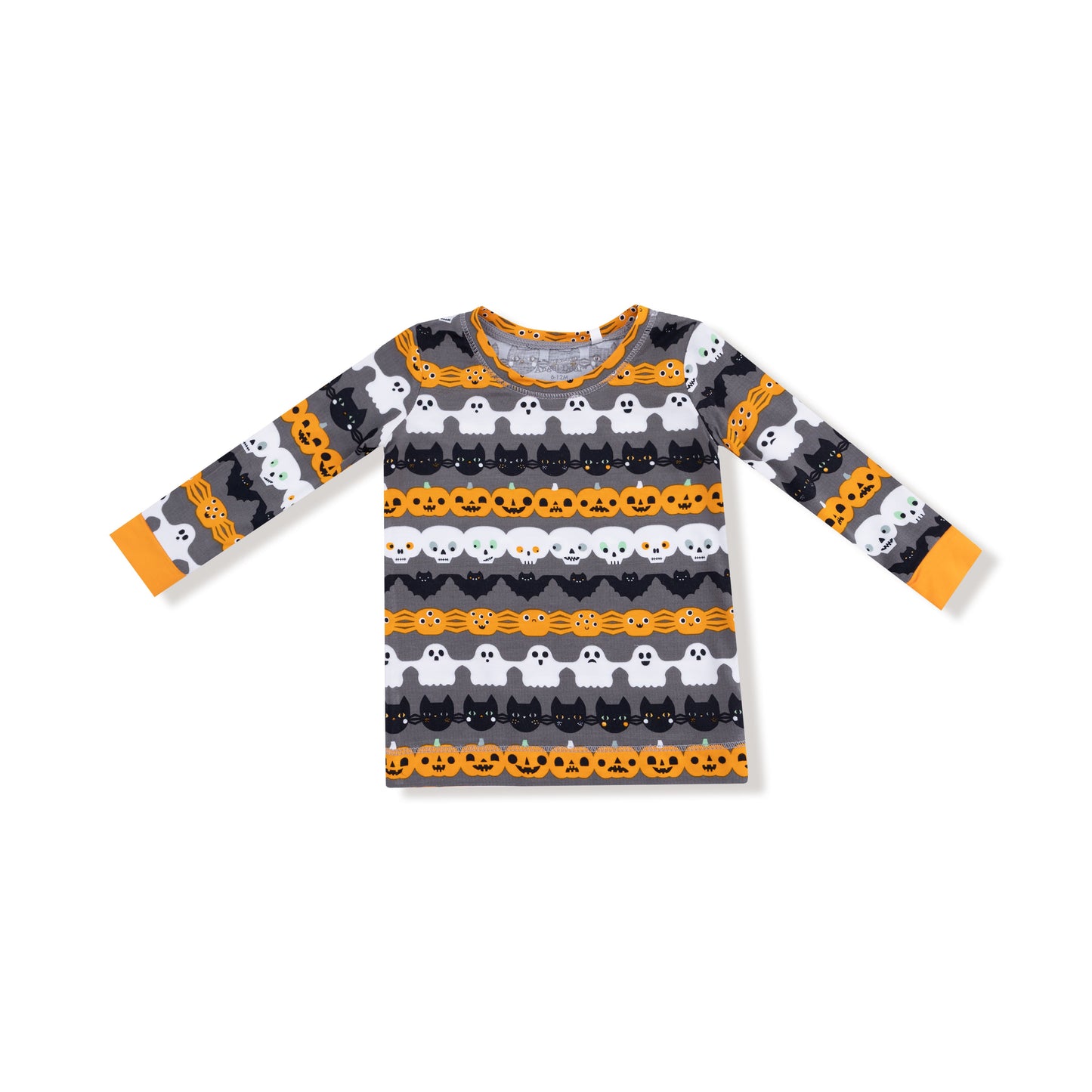 Halloween Paper Garland - Glow in the Dark - Long Sleeve Loungewear Set