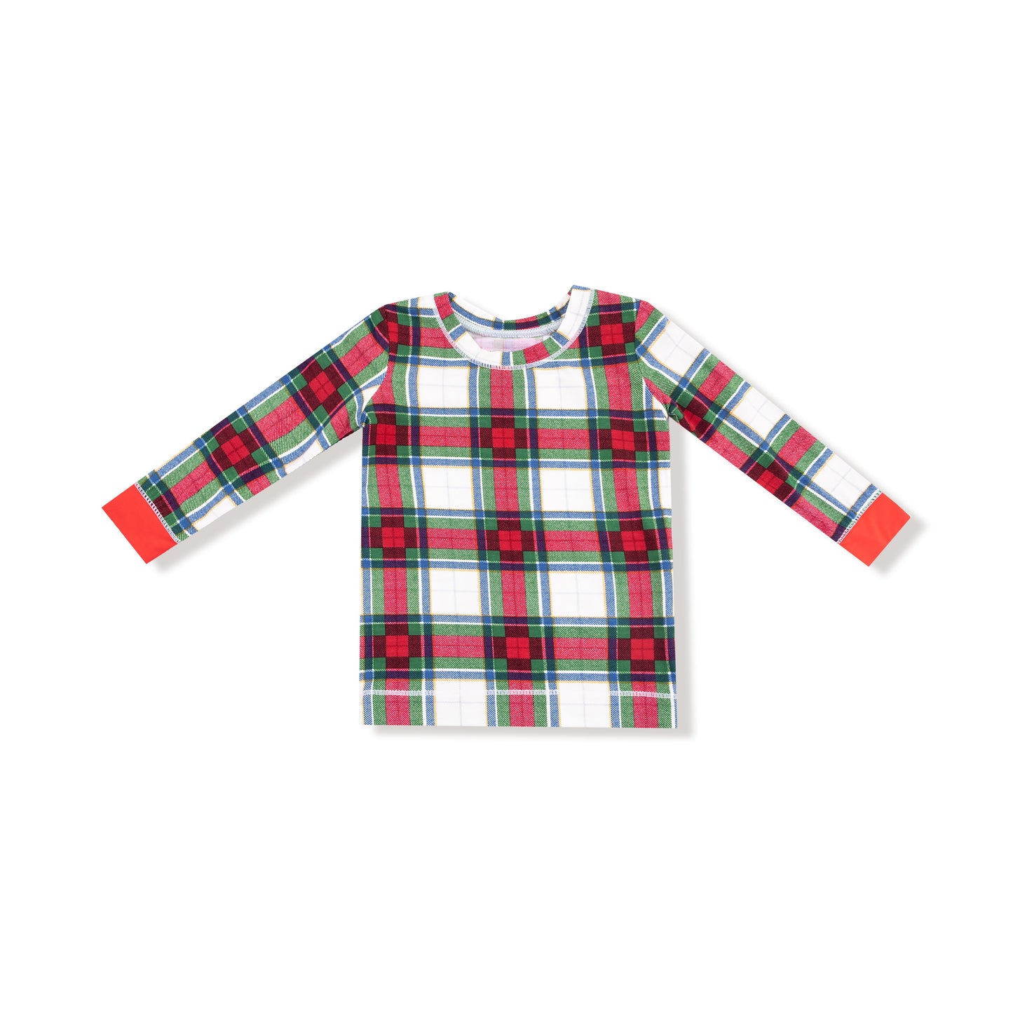 Holiday Plaid - Long Sleeve Loungewear Set