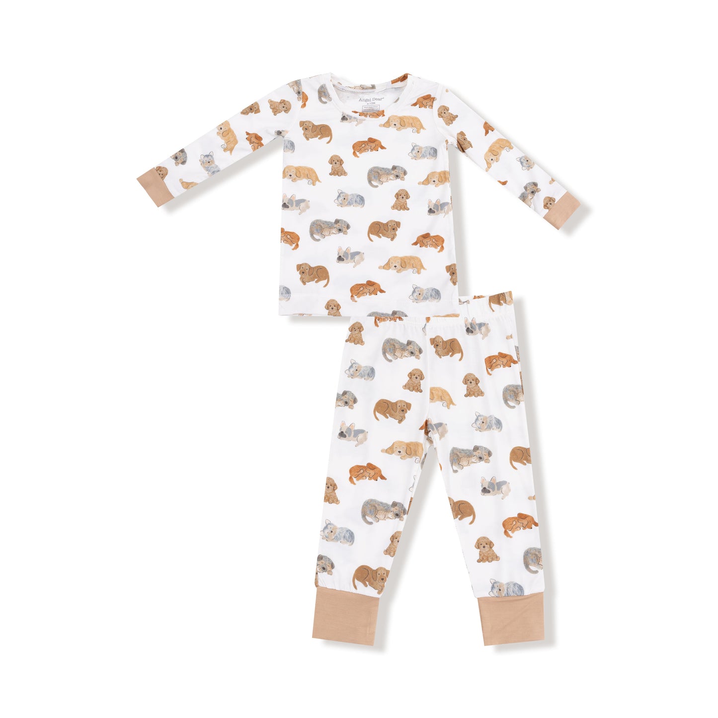 Napping Puppies - Long Sleeve Loungewear Set