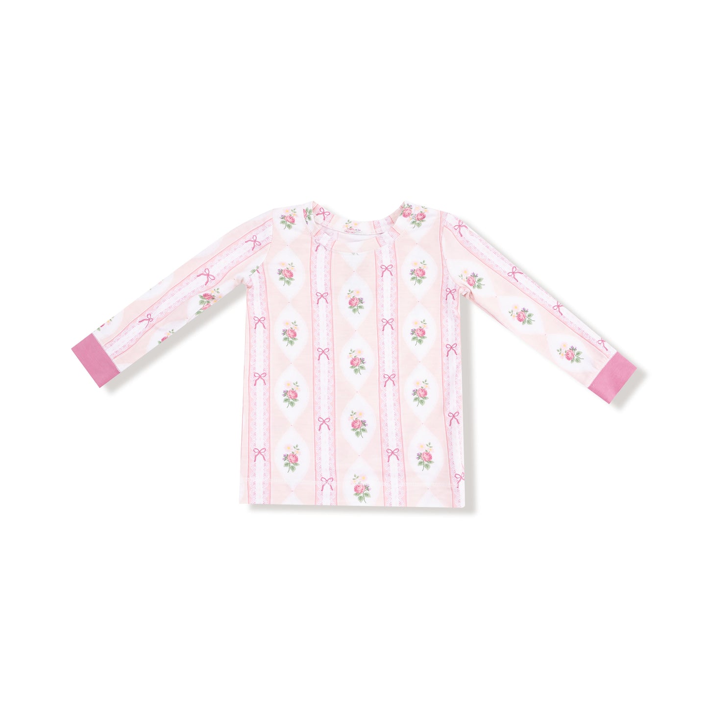 Ogee Lace Floral - Long Sleeve Loungewear Set