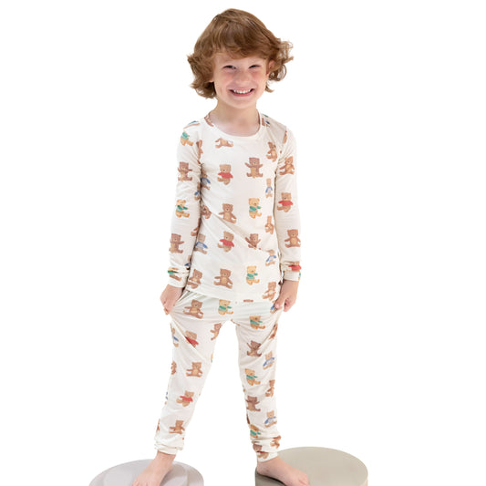 Teddy Bear Collection - Long Sleeve Loungewear Set