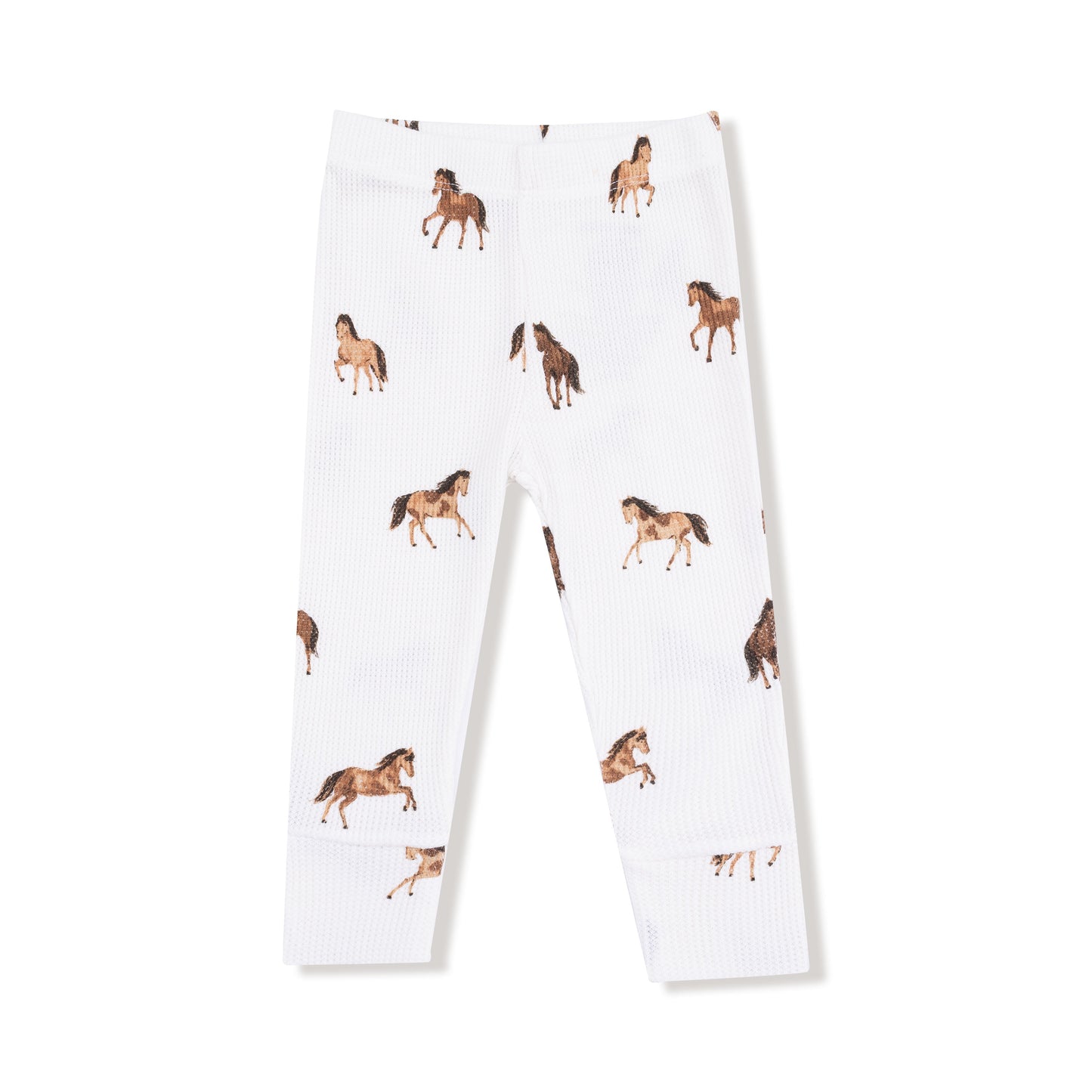 Mini Horses - Long Sleeve Loungewear Set