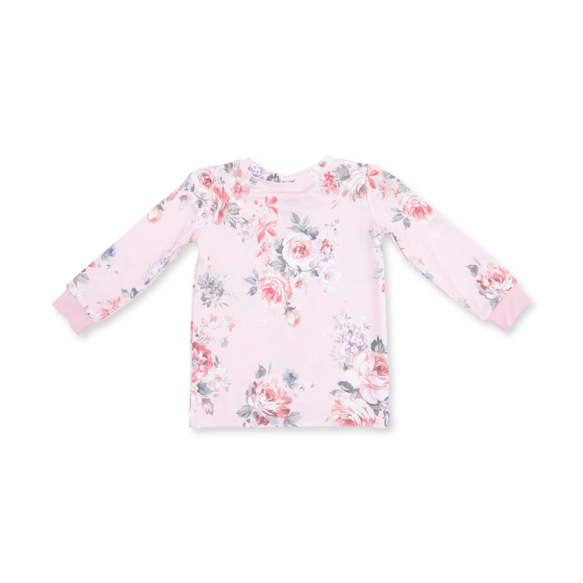 Painterly Rose Bouquets - Long Sleeve Loungewear Set