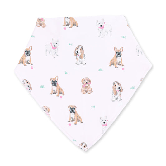 Bestie Dogs Pink - Bandana Bib