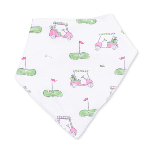 Golf Carts Pink - Bandana Bib